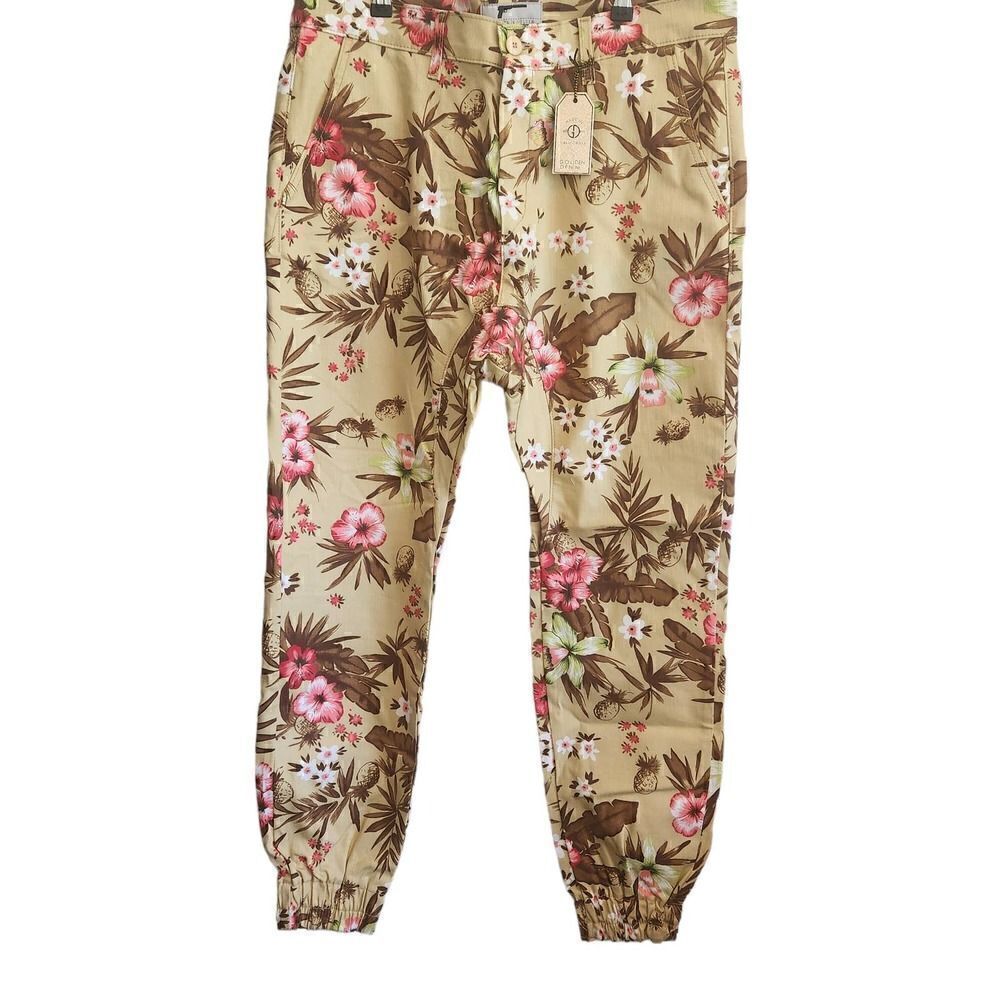 Silence is Golden Women's Denim Jogger Pants Size 38‎